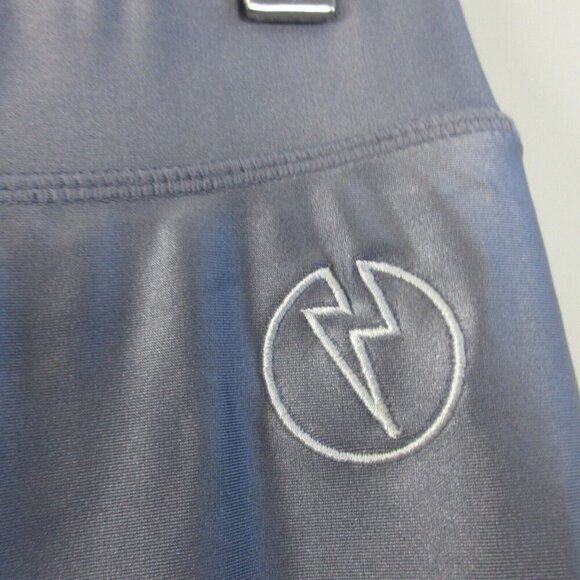 Kapow Meggings Elastic Waist Ankle Leggings Men's L Purple Fitness Workout 280 - Picture 8 of 14